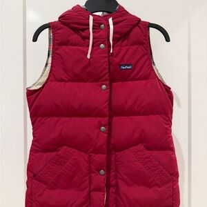 Penfield burgundy Puffer Vest